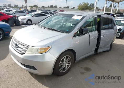 2011 Honda Odyssey Ex-L из США, поврежденный, VIN 5FNRL5H68BB009067